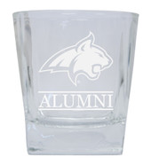 Montana State Bobcats 8 oz Etched Alumni Glass Tumbler 2-Pack