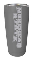 Morehead State University Etched 16 oz Stainless Steel Tumbler (Gray)