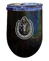 Murray State University 12 oz Laser Etched Insulated Wine Stainless Steel Tumbler Rainbow Glitter Black