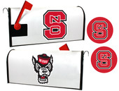 NC State Wolfpack Magnetic Mailbox Cover & Sticker Set