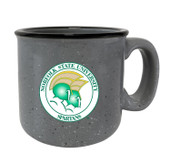 Norfolk State University 8 oz Speckled Ceramic Camper Coffee Mug (Navy).