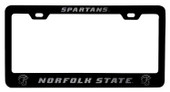 Norfolk State University Laser Engraved Metal License Plate Frame Choose Your Color