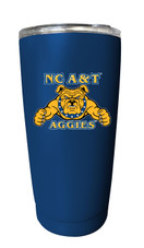 North Carolina A&T State Aggies 16 oz Insulated Stainless Steel Tumbler Straight - Choose Your Color.