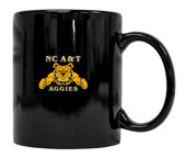 North Carolina A&T State Aggies Black Ceramic Mug 2-Pack (Black).