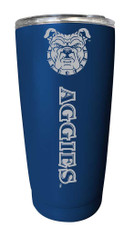North Carolina A&T State Aggies Etched 16 oz Stainless Steel Tumbler (Choose Your Color)