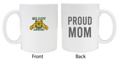 North Carolina A&T State Aggies Proud Mom White Ceramic Coffee Mug 2-Pack (White).