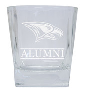 North Carolina Central Eagles 8 oz Etched Alumni Glass Tumbler 2-Pack