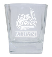 North Carolina Charlotte Forty-Niners 8 oz Etched Alumni Glass Tumbler 2-Pack