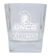 North Carolina Greensboro Spartans Etched Alumni 5 oz Shooter Glass Tumbler 4-Pack