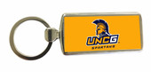 North Carolina Greensboro Spartans Metal Keychain