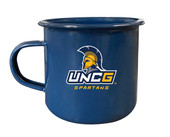 North Carolina Greensboro Spartans Tin Camper Coffee Mug (Choose Your Color).