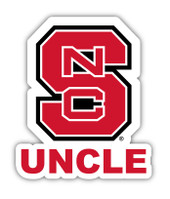 North Carolina State Uncle Die Cut Decal 4-Inch