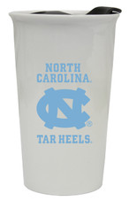 North Carolina Tar Heels Double Walled Ceramic Tumbler