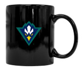 North Carolina Wilmington Seahawks Black Ceramic Coffee Mug 2-Pack (Black).