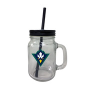 North Carolina Wilmington Seahawks Mason Jar Glass