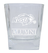 North Dakota State Bison 8 oz Etched Alumni Glass Tumbler 2-Pack