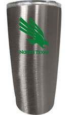 North Texas 16 oz Insulated Stainless Steel Tumbler colorless