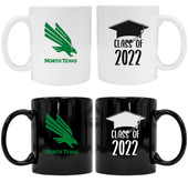 North Texas Grad Ceramic Coffee Mug White