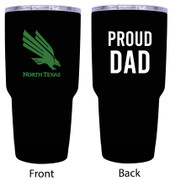 North Texas Proud Dad 24 oz Insulated Stainless Steel Tumblers Choose Your Color.