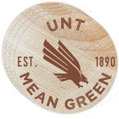 North Texas Wood Coaster Engraved 4 Pack