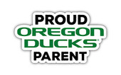 NorthEastern State University 4" Proud Parent Decal 4 Pack