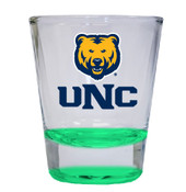 Northern Colorado Bears 2 ounce Color Etched Shot Glasses