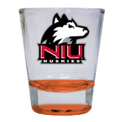 Northern Illinois Huskies 2 ounce Color Etched Shot Glasses