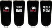 Northern Illinois Huskies Proud Mom and Dad 16 oz Insulated Stainless Steel Tumblers 2 Pack Black.