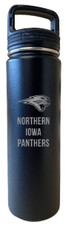 Northern Iowa Panthers 32 Oz Engraved Choose Your Color Insulated Double Wall Stainless Steel Water Bottle Tumbler