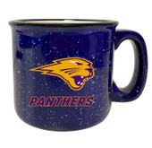 Northern Iowa Panthers 8 oz Speckled Ceramic Camper Coffee Mug (Navy).
