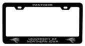 Northern Iowa Panthers Laser Engraved Metal License Plate Frame Choose Your Color