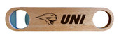 Northern Iowa Panthers Laser Etched Wooden Bottle Opener College Logo Design