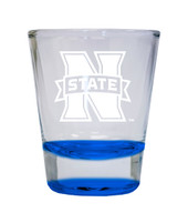 Northwestern Oklahoma State University Etched Round Shot Glass 2 oz Blue
