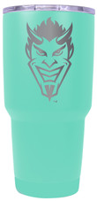 Northwestern State Demons 24 oz Insulated Tumbler Etched - Seafoam