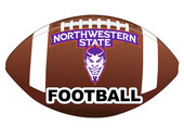 Northwestern State Demons 4-Inch NCAA Football Vinyl Decal Sticker