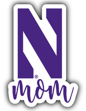 Northwestern University Wildcats Proud Mom 4-Inch Die Cut Decal