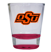 Oklahoma State Cowboys 2 ounce Color Etched Shot Glasses