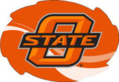 Oklahoma State Cowboys 5x6 Inch Swirl Magnet Single