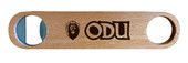 Old Dominion Monarchs Laser Etched Wooden Bottle Opener College Logo Design