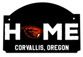 Oregon State Beavers Wood Sign with String