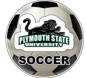 Plymouth State University 4-Inch Round Soccer Ball Vinyl Decal Sticker