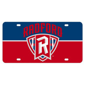 Radford University Highlanders Metal License Plate Car Tag