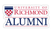 Richmond Spiders 4-Inch Laser Cut Alumni Vinyl Decal Sticker