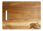 Rider University Broncs Engraved Wooden Cutting Board 10" x 14" Acacia Wood