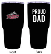 Rider University Broncs Proud Dad 24 oz Insulated Stainless Steel Tumblers Choose Your Color.