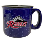 Rider University Broncs Speckled Ceramic Camper Coffee Mug (Choose Your Color).