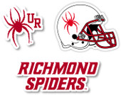 Rider University Broncs Vinyl Decal Sticker 3 Pack 4-Inch Each