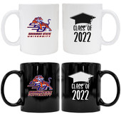 Savannah State University Grad Ceramic Coffee Mug Black