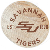 Savannah State University Wood Coaster Engraved 4 Pack