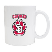 South Dakota Coyotes White Ceramic Mug 2-Pack (White).